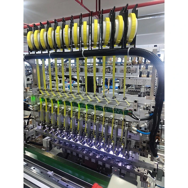 12 Axis Double Wires Parallel Winding Fully Automatic Machine factory